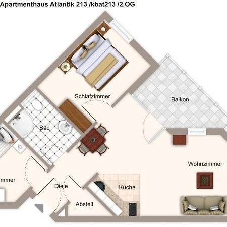 Apartmenthaus Atlantik Apartmenthaus Atlantik 213 Ostseebad Kühlungsborn Esterno foto
